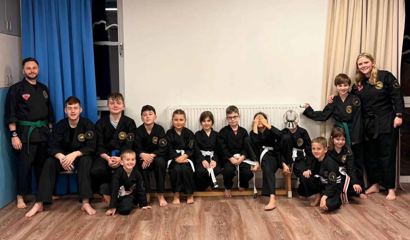 Die Kindergruppe von Kids Self Defense